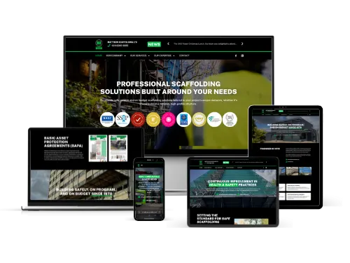 Mattison Scaffolding website